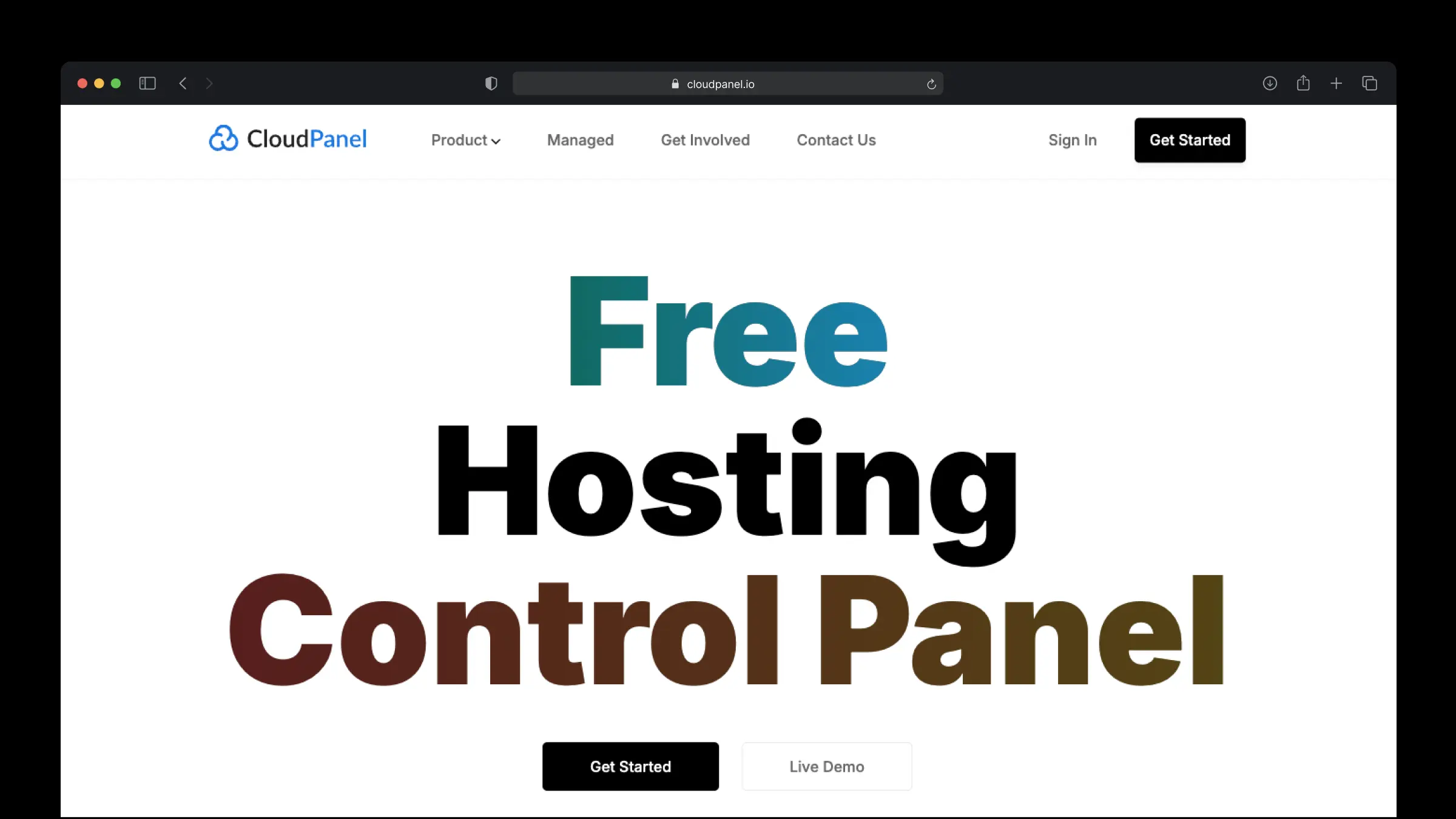 CloudPanel free hosting control panel built on NGINX and PHP-FPM, a lightweight aaPanel alternative