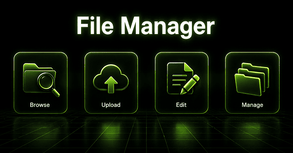 Unis File Manager Linux Server File Manager - Browse, Upload, Edit | CtrlOps Docs